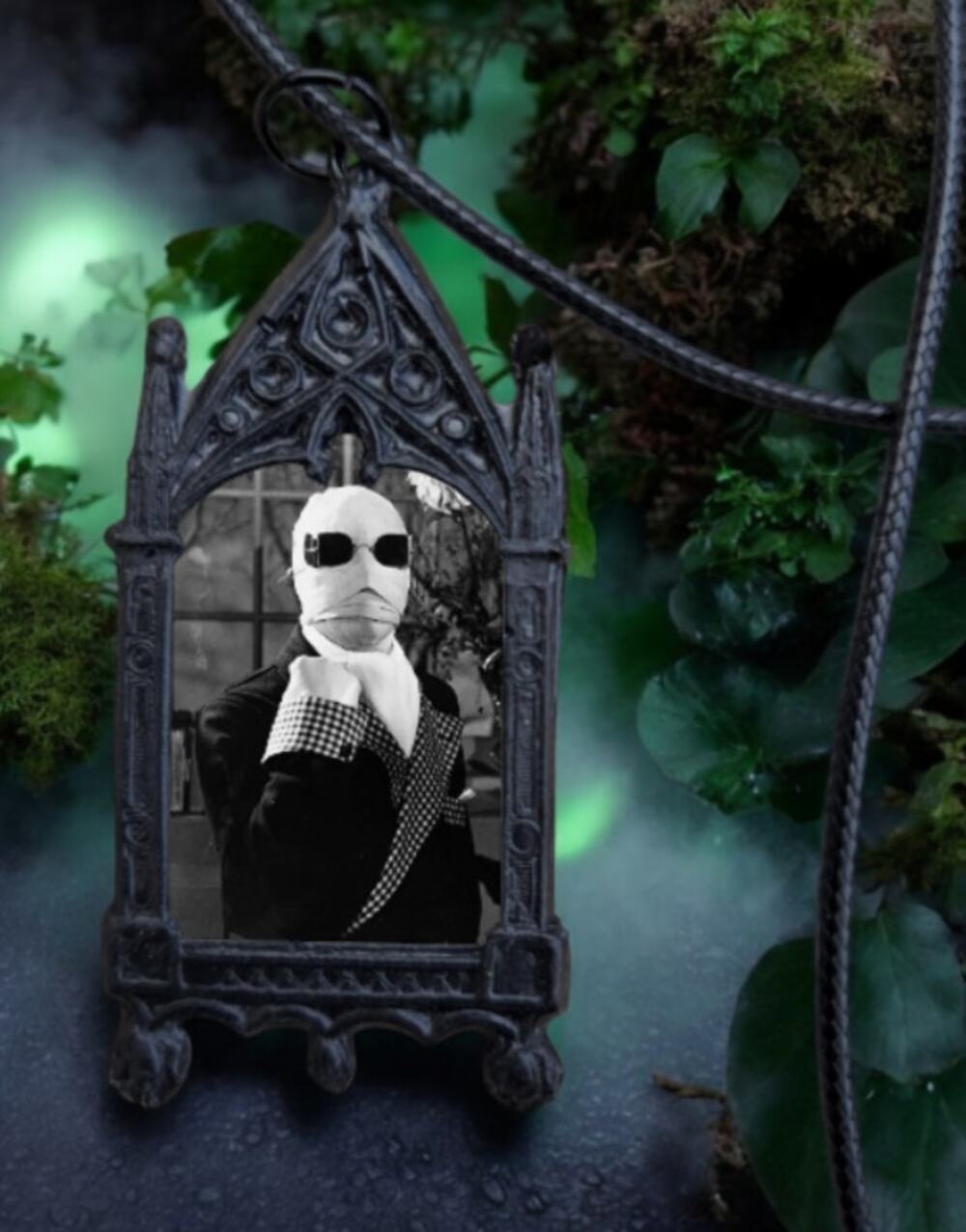 The Invisible Man Pendant Classic Horror Movie Monsters Necklace